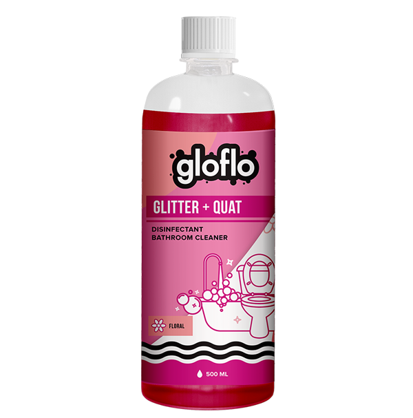 Glitter + Quat - Floral