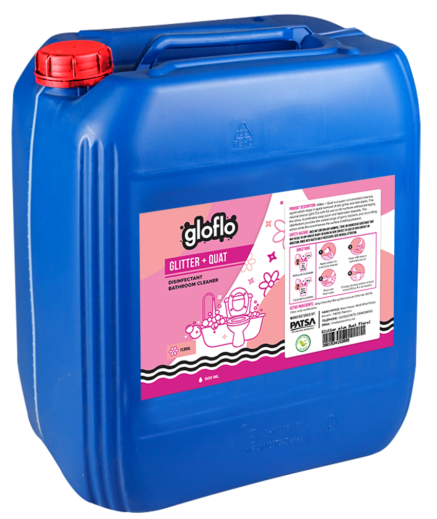 Glitter + Quat - Floral