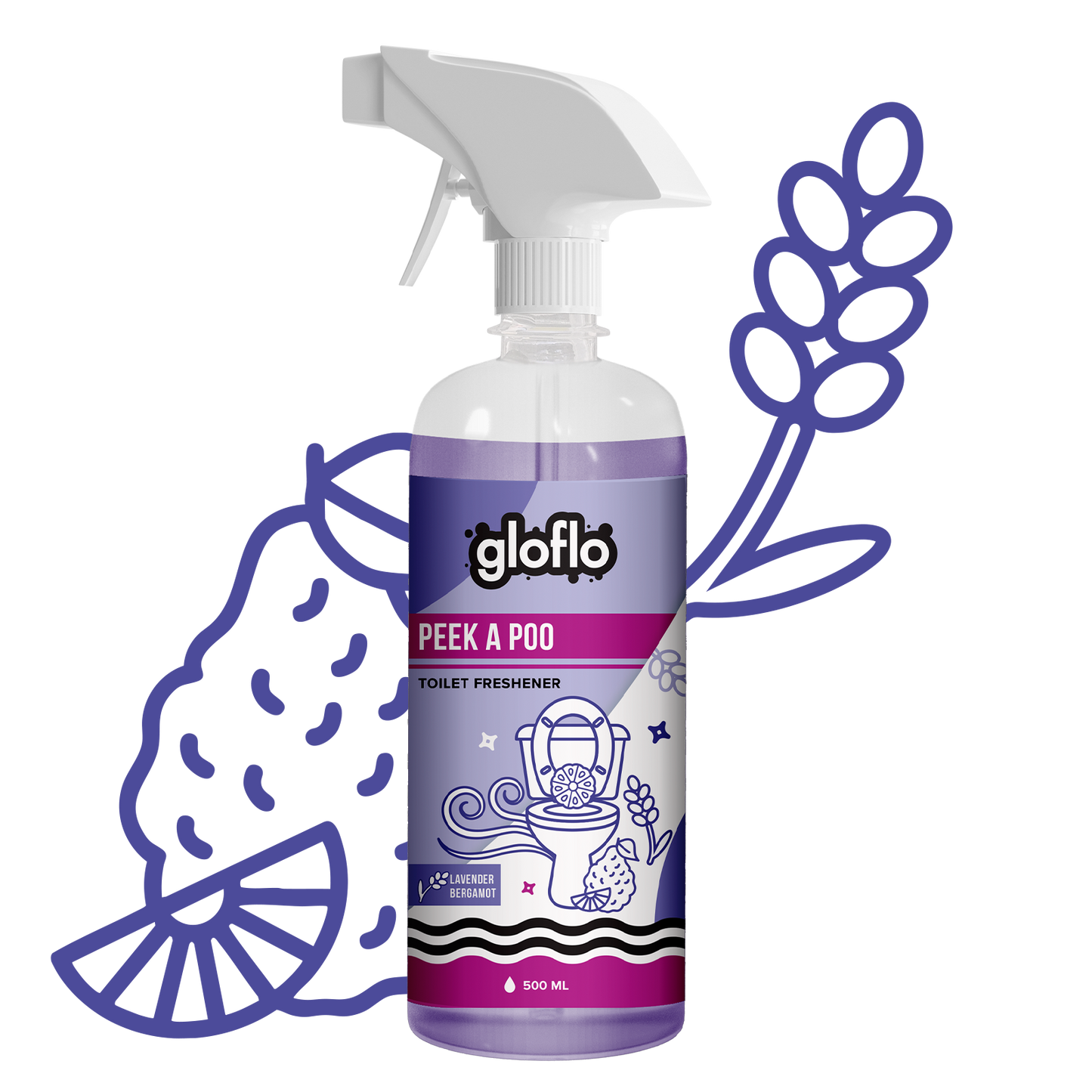 Peek A Poo - Lavender